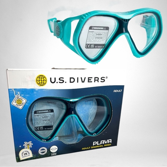 U.S. DIVERS PLAYA ADULT MASK DBLU - Picture 1 of 3